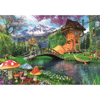 Clementoni - Puzzle Old Shoe House - 500 piese