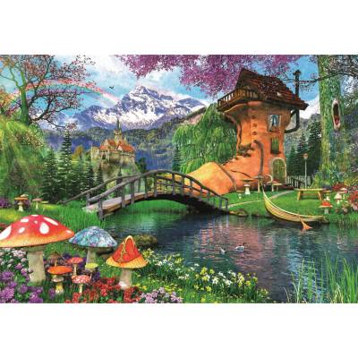 Clementoni - Puzzle Old Shoe House - 500 piese