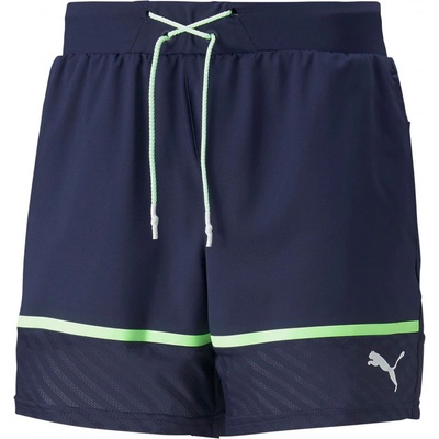 Puma pánské kraťasy TRAIN BREEZE 5 SHORT PEACOAT 52152806 Tmavě modrá