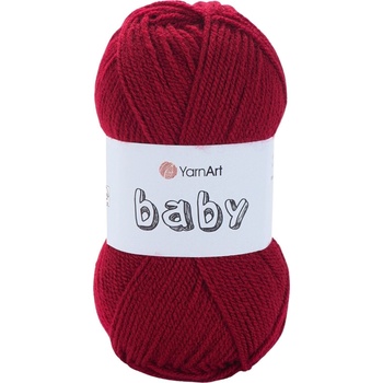 YARNART Baby 3024 Dark Red Плетива прежда (Baby 3024)