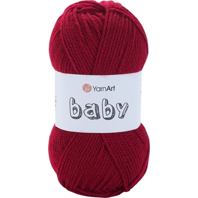 YARNART Baby 3024 Dark Red Плетива прежда (Baby 3024)