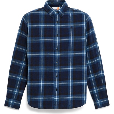 Timberland Мъжка риза с копчета Timberland Midweight Flannel Check Shirt - Peacoat Yd - размер XL (033-2858-0414)