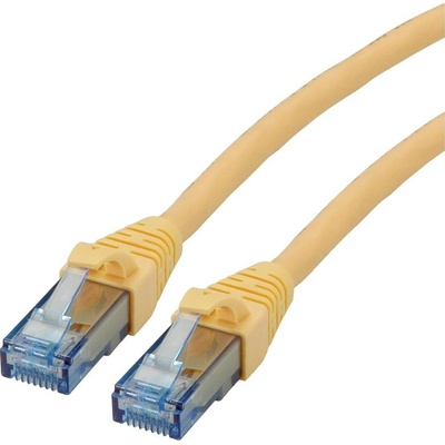 Roline 21.15.2725 RJ45, CAT 6A U/UTP, 5m, žlutý