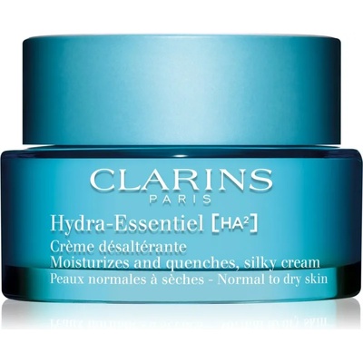 Clarins Hydra-Essentiel [HA2] Silky Cream хидратиращ и стягащ дневен крем с хиалуронова киселина 50ml