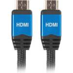 Lanberg HDMI кабел Lanberg CA-HDMI-20CU-0018-BL 1m черен (CA-HDMI-20CU-0010-BL)