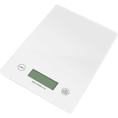 Rosberg Кухненска везна Rosberg Premium RP51651K, 5 кг, g/ml/lb/oz, ТАРА, Бял (RP51651K white)