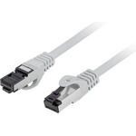 Lanberg Кабел Lanberg patch cord CAT. 8.1 S/FTP LSZH CU 1m, grey (PCF8-10CU-0100-S) - computermarket