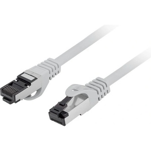 Lanberg Кабел Lanberg patch cord CAT. 8.1 S/FTP LSZH CU 1m, grey (PCF8-10CU-0100-S) - computermarket
