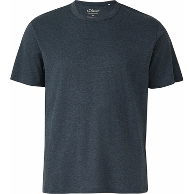 s.Oliver pánské volnočasové triko RL BIG SIZE T-SHIRT Tmavě modrá