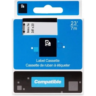 DYMO 45803 S0720830, 19mm x 7m x černý tisk bílý