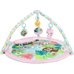 Bright Starts Постелка за игра за развитие на моториката и сетивата POP 'N Wiggle Rosy Rainforest, (17556-000)