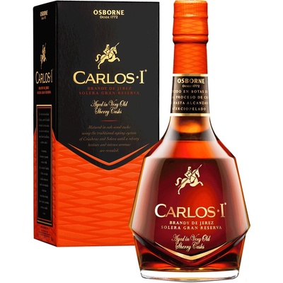 CARLOS I. GRAN RESERVA SHERRY CASKS 40% 0,7 l (kartón)