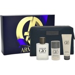 Giorgio Armani Acqua Di Gio - Подаръчен комплект за мъже: 100мл тоалетна вода + 75мл душ гел + 75мл део стик
