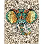 PIECEZZ Дървен пъзел Piecezz, 40 части - Слон (P1415)