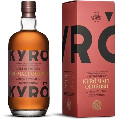 Kyrö Malt Rye Oloroso 47,2% 0,7 l (karton)