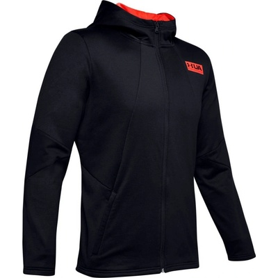 Under Armour GAMETIME fleece FZ černá