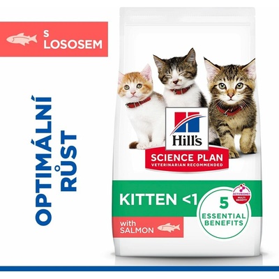 Hill's Science Plan pre mačiatka s lososom 1,5 kg