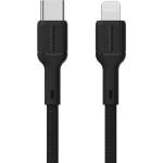 Dudao iPhone 14 Plus / 14 Pro Max / 14 Pro DUDAO L9X кабел за данни Type-C - Lightning, 100 см, ЧЕРЕН (GP-190489)