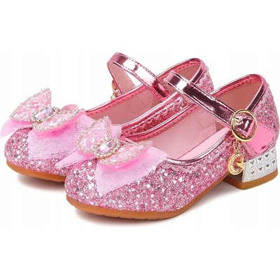 Lesklé střevíčky botičky balerínky pro dívku