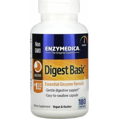 Enzymedica Digest Basic tráviace enzýmy 180 kapsúl