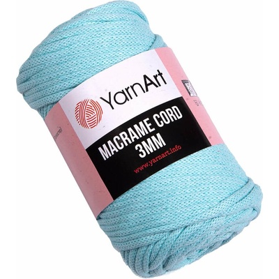 YARNART Macrame Cord 3 mm 85 m 775 Light Blue юта (Macrame Cord 3 mm 775)