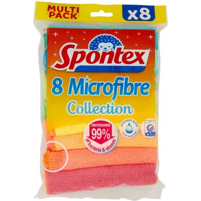 Spontex Utierka Z Mikrovlákna 8 ks