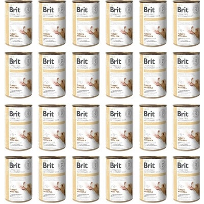 Brit Veterinary Diet Hepatic Turkey & Pea 24 x 400 g