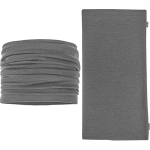 Löffler Шал Löffler Multifunctional Merino Tube Neckerchief - Grey Melange II - размер One Size (203-2314-0611)