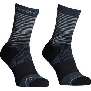Ortovox Дамски туристически чорапи Ortovox Women's All Mountain Mid Socks Merino socks - Black Raven - размер 42-44 (EU) (201-7478-0413)