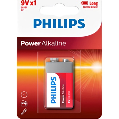 PHILIPS Power Alkaline 9V 1ks 6LR61P1B/10