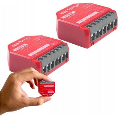 Shelly 1PM Gen4 2ks balení spínací modul s měřením spotřeby 1x 16A (WiFi, Bluetooth, Zigbee, Matter) SHELLY-1PM-GEN4-2-PACK – Hledejceny.cz