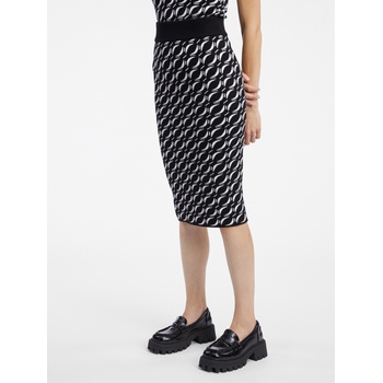 Orsay Бяло-черна дамска пуловер-пола с десен ORSAY Orsay | Cheren | ЖЕНИ | XS