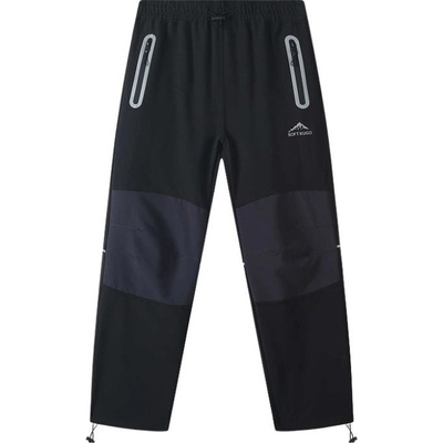 Kugo dětské softshellové kalhoty nezateplené HK8589 černé