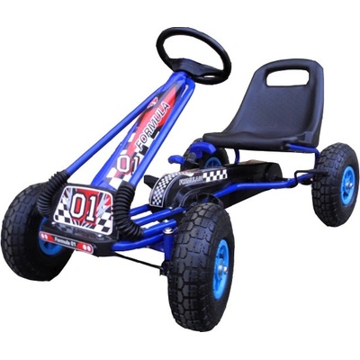 Megacar šľapacia kára GM1 modrá