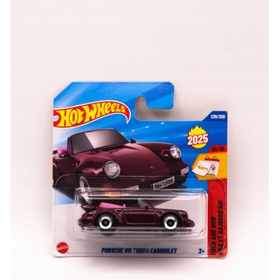 HOT WHEELS PORSCHE 911 TURBO KABRIOLET