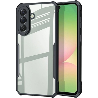 Samsung XUNDD Прозрачен Калъф за Samsung A57 - TPU+Акрил, Airbag, 0.8mm защита, Черен