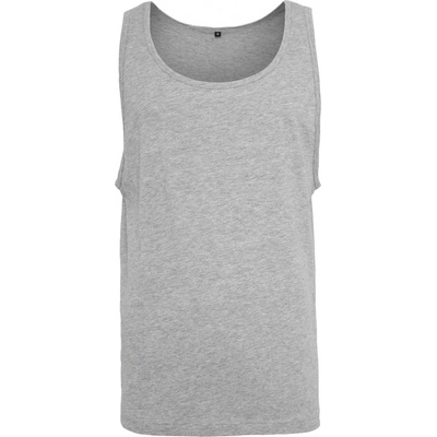 Build Your Brand pánské tílko BY003 Heather Grey
