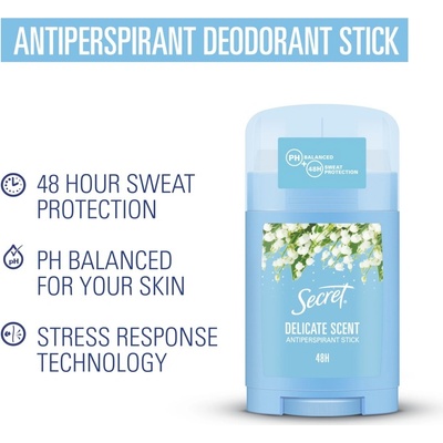 Secret Delicate Scent deostick 40 ml