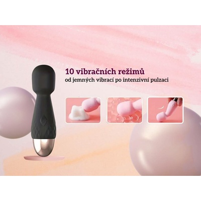 Kvigo Mini Výkonný Ruční AV Vibrátor