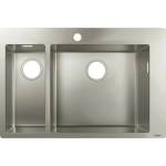 Hansgrohe Кухненска мивка Hansgrohe S71 от неръждаема стомана 75.5x50 см (43309800) Мивка за вграждане
