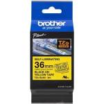 Brother TZeSL661 tape Black on Yellow 36mm (TZESL661) - xtreme