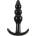 NS Novelties Jelly Rancher Ripple T-Plug Black