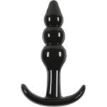 NS Novelties Jelly Rancher Ripple T-Plug Black