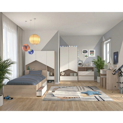 Parisot Aldo Dětský pokoj ve skandinávském designu Shelter oak – Sleviste.cz