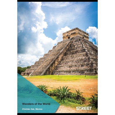 Eurocom Тетрадка Street, А4, ШР, 96 листа, Wonders (32636-А-WONDERS)