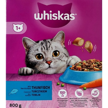 WHISKAS 1+ mit Thunfisch s tuňákem od 1.roku věku 0,8 kg