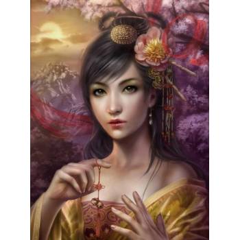 Image 1 of Grafika - Puzzle Ortega: Songs under the Cherry Tree III - 2 000 piese