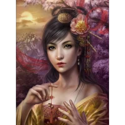 Grafika - Puzzle Ortega: Songs under the Cherry Tree III - 2 000 piese