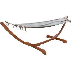 Garden Pleasure Градински люлеещ се стол с конструкция от евкалиптово дърво ADDU Хамак Madeira - Garden Pleasure (985237)