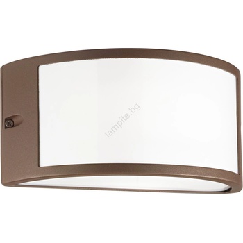 Ideal Lux - Външно стенно осветително тяло REX 1xE27/60W/230V IP44 кафяво (ID213217)